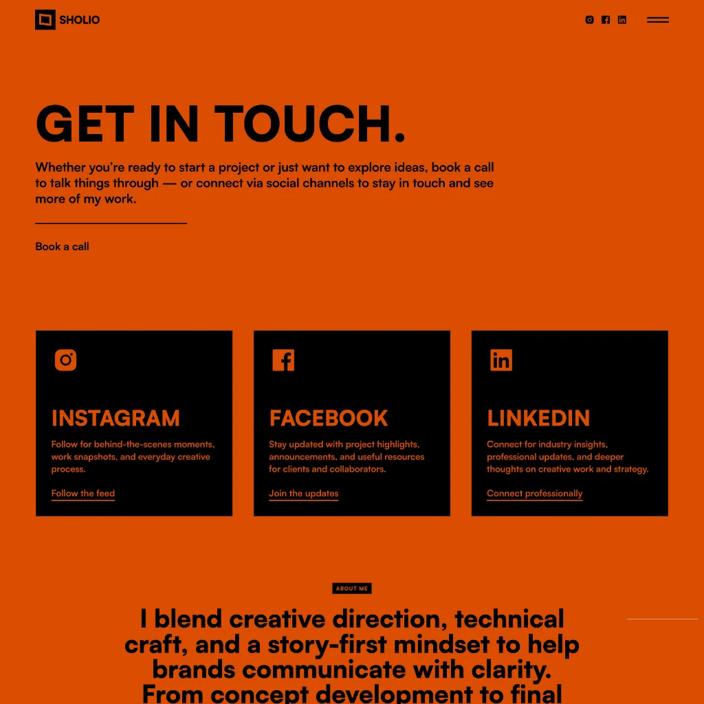 Website homepage with Bizzee logo, navigation menu, business headline, images of modern office and team meeting, and trusted partner logos.
