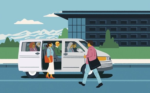 The Mobilservice platform discusses carpooling and self-service shuttles