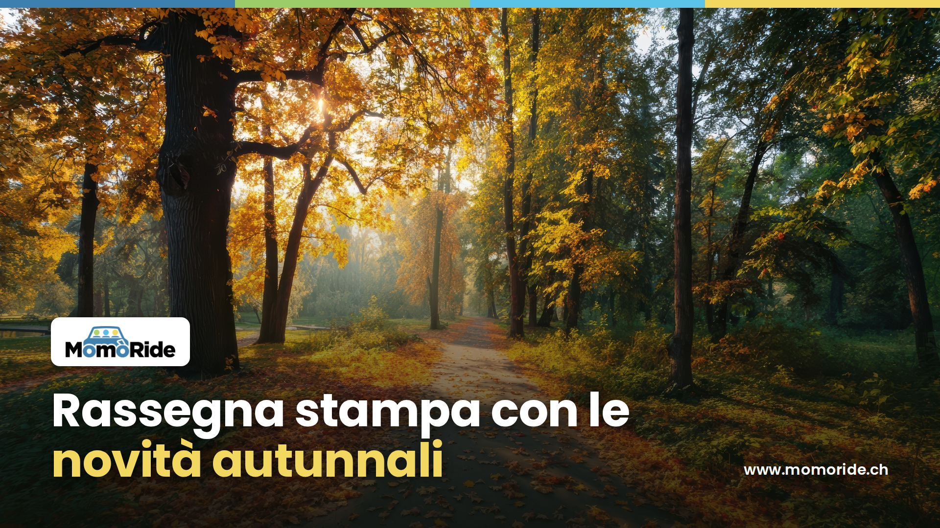 La stampa annuncia le numerose novità MomòRide per l’autunno
