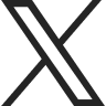 Black stylized letter X logo with intersecting diagonal lines on white background.