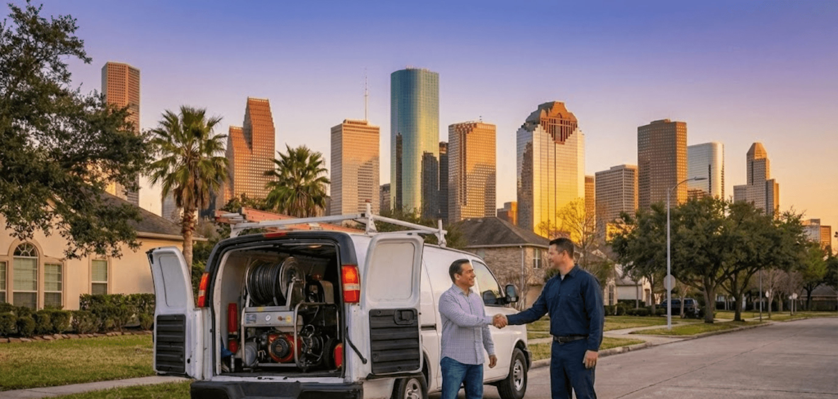 Clogged Drain Repair Services in Houston, Texas. 