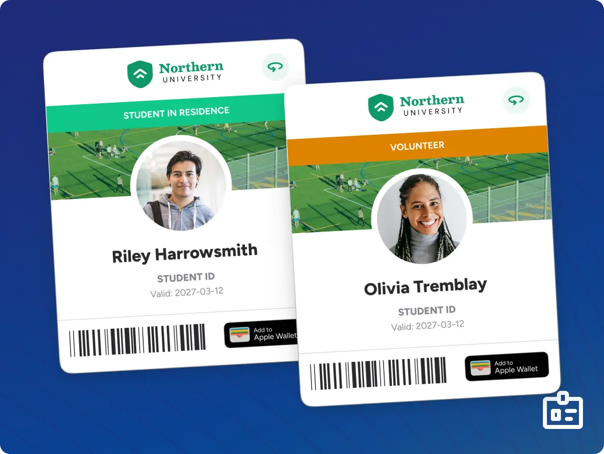 Custom OneCard ID Labels