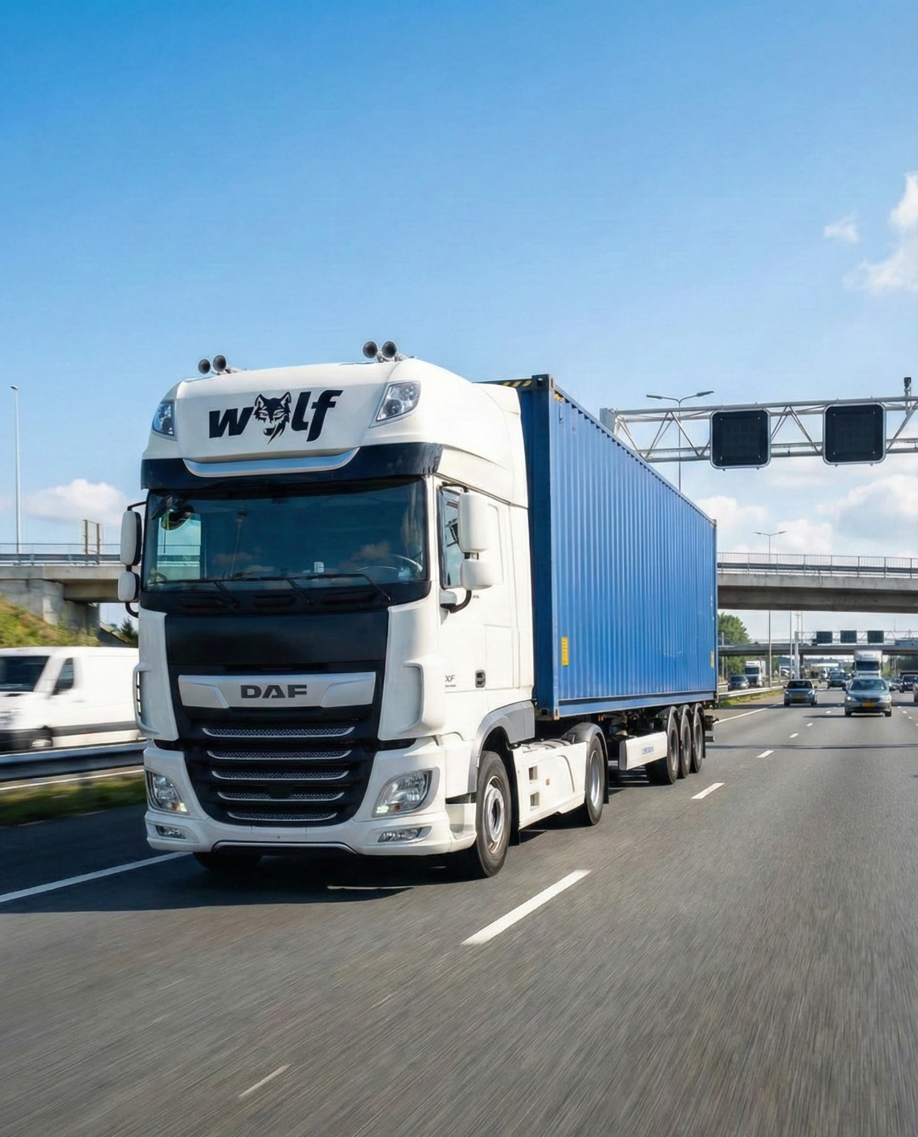 Containervervoer hero image