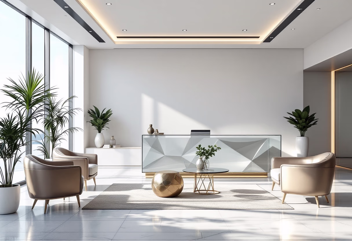 image of service facilities (for an aviation service)