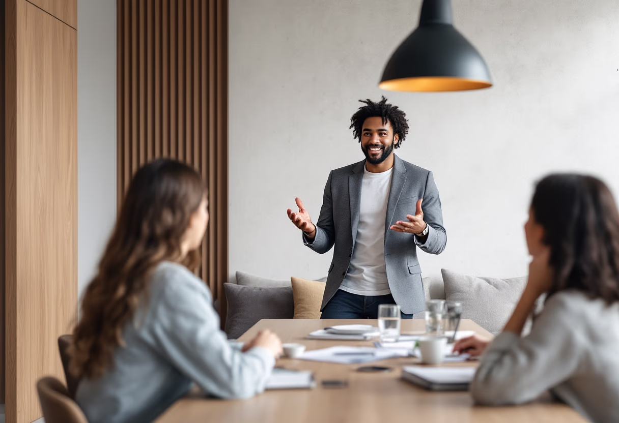 image of a person analyzing real estate market