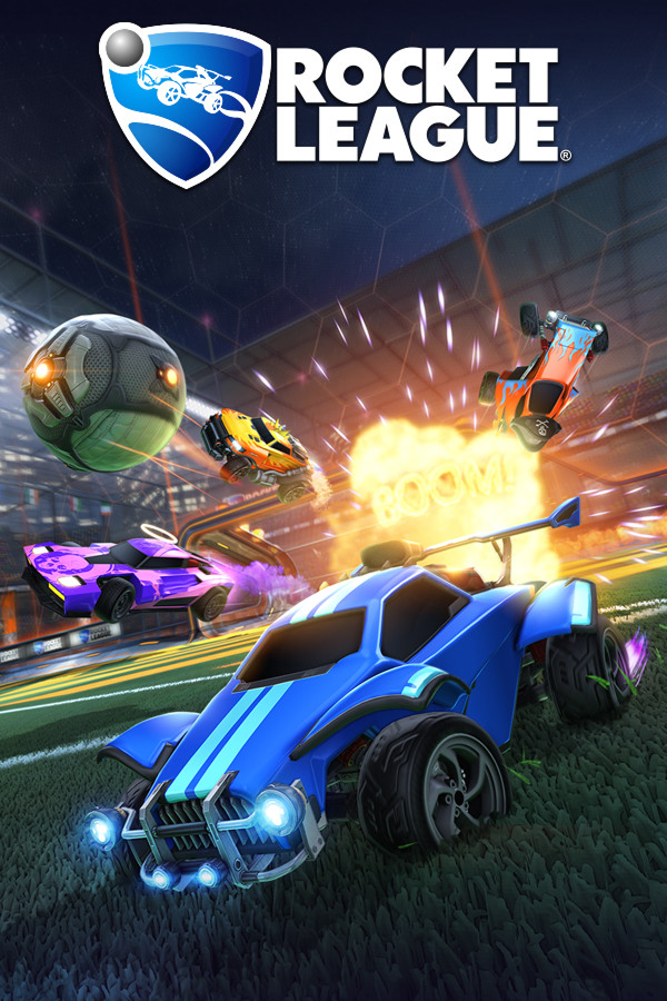 Rocket League Video Game Graphics signifying link to Rocket League content