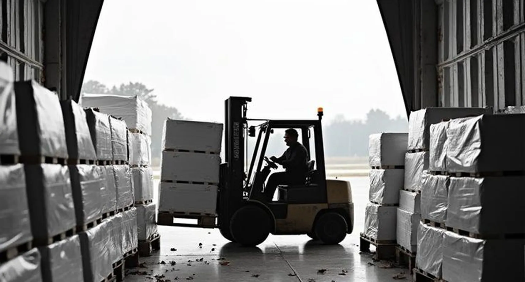 The image illustrates Importex’s luxury logistics and on-board courier services for high-value shipments.