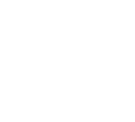 Seven interconnected white rings arranged in a circular pattern on a black background.