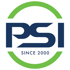 PSI logo with green partial circular border and text 'SINCE 2000' below.