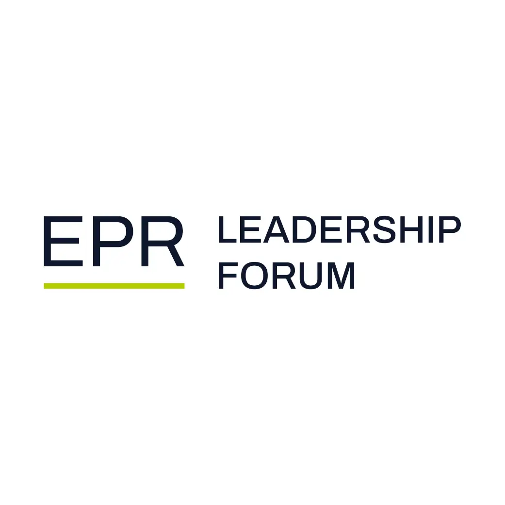 Text reading 'EPR LEADERSHIP FORUM' with a green underline beneath 'EPR'.