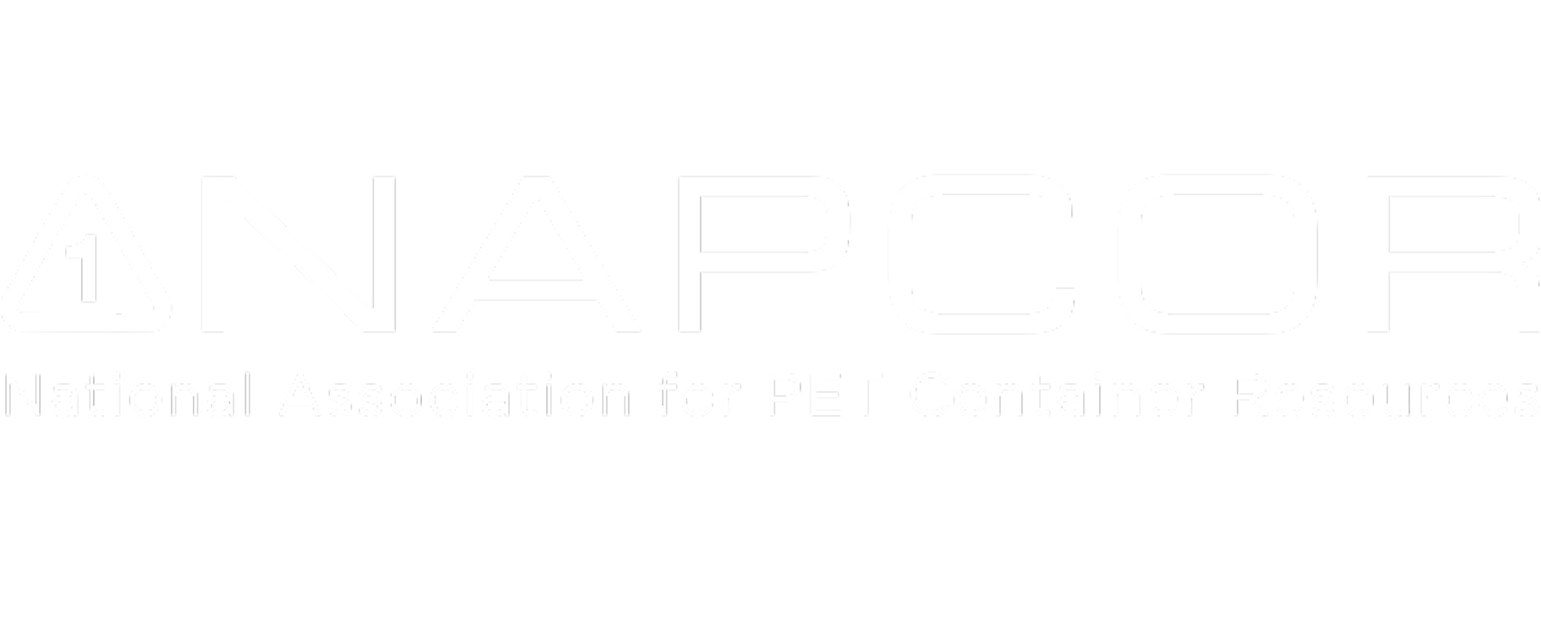 NAPCOR logo with a recycling symbol containing the number 1 and the text National Association for PET Container Resources.