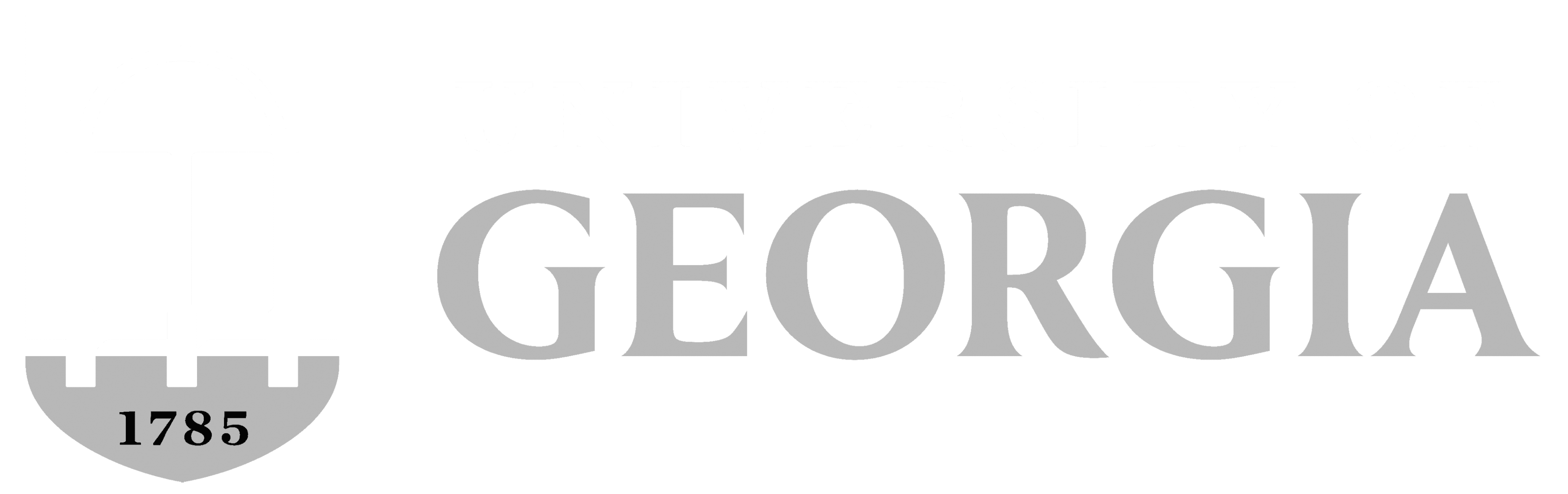 University of Georgia logo with an arch and the year 1785.