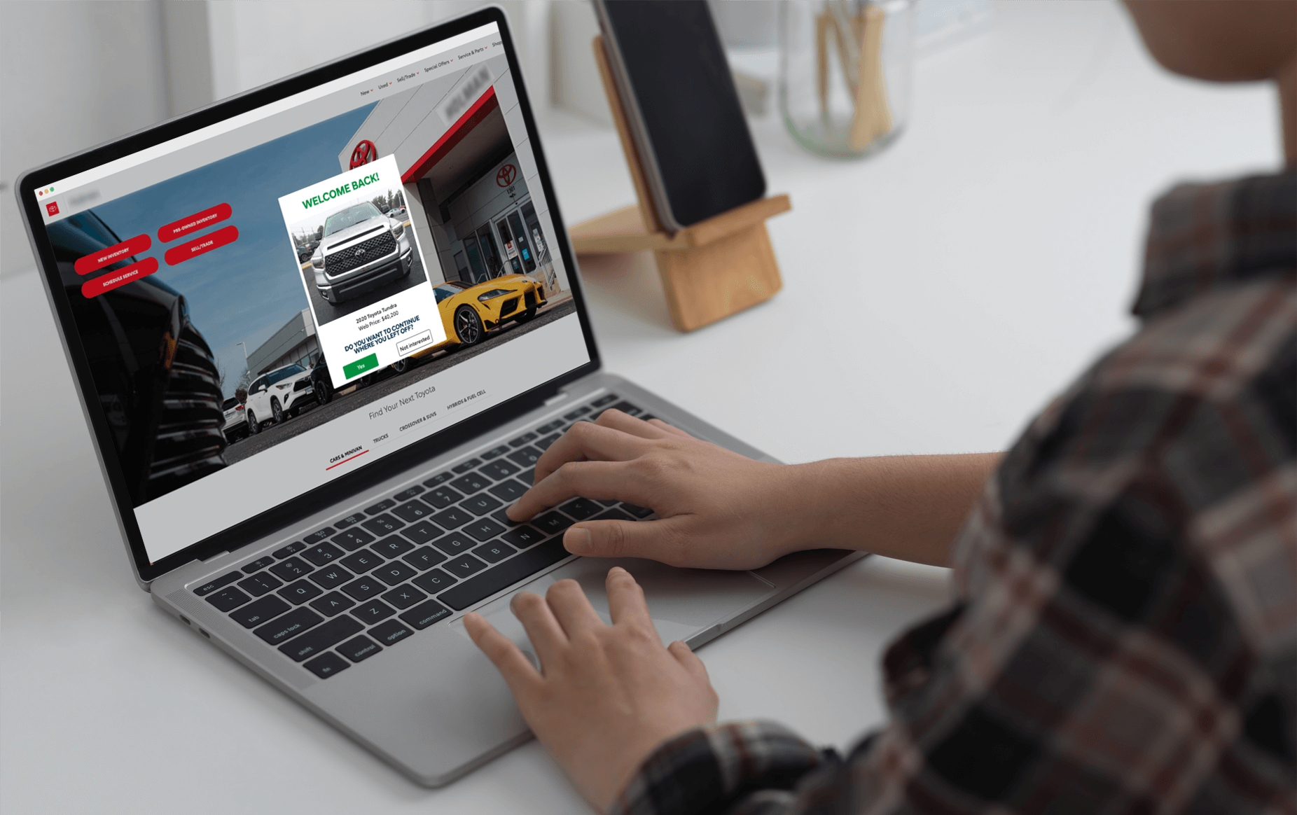 An image showing how Orbee works with your site