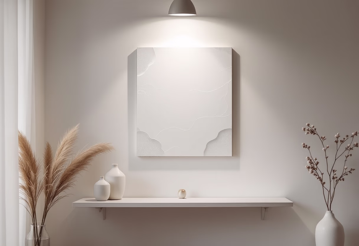 image of relaxation area with soothing art