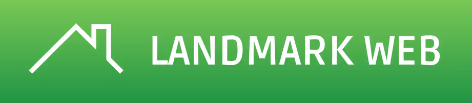 landmark web logo wide