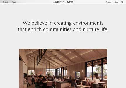 Lake Flato website preview