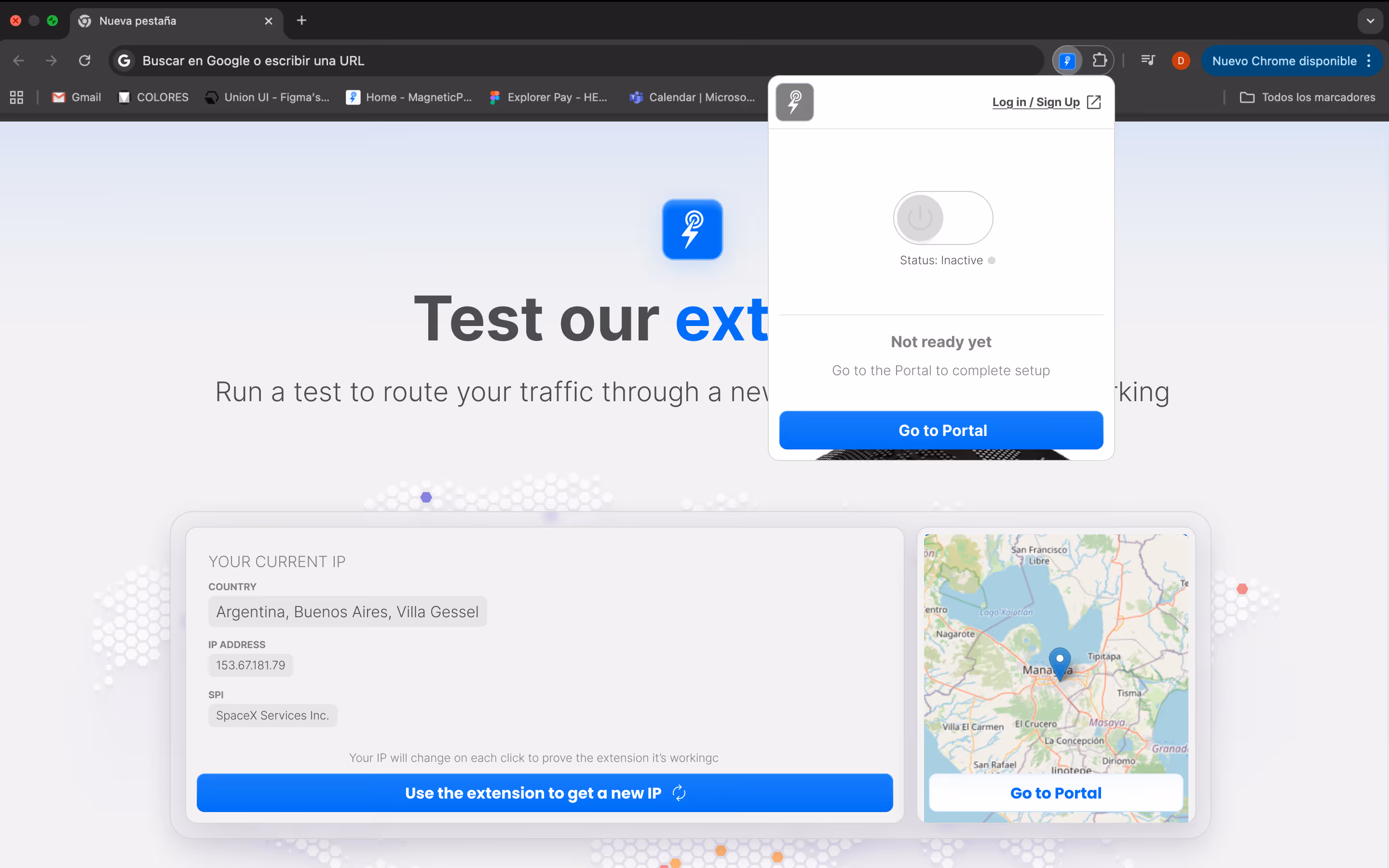 Magnetic Proxy Chrome Extension