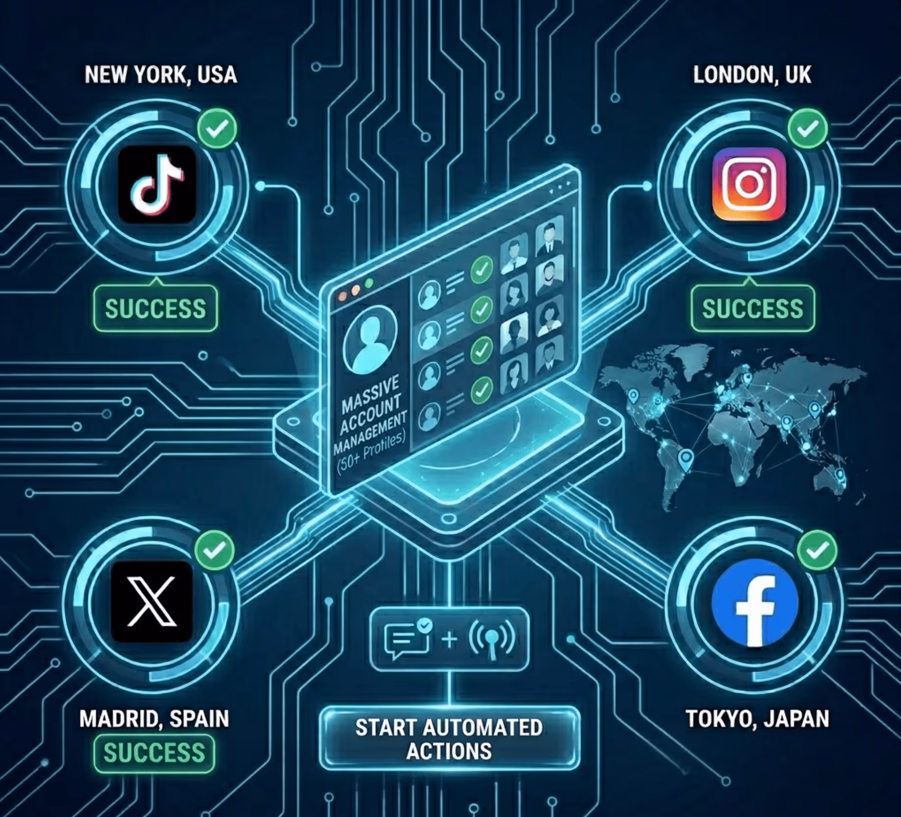 Social Media Proxies