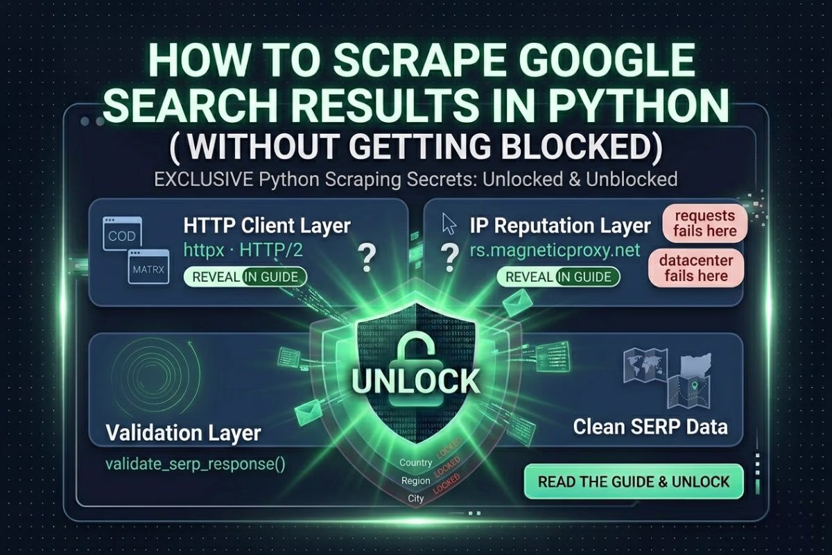 How to Scrape Google Search Results in Python (Without Getting Blocked)