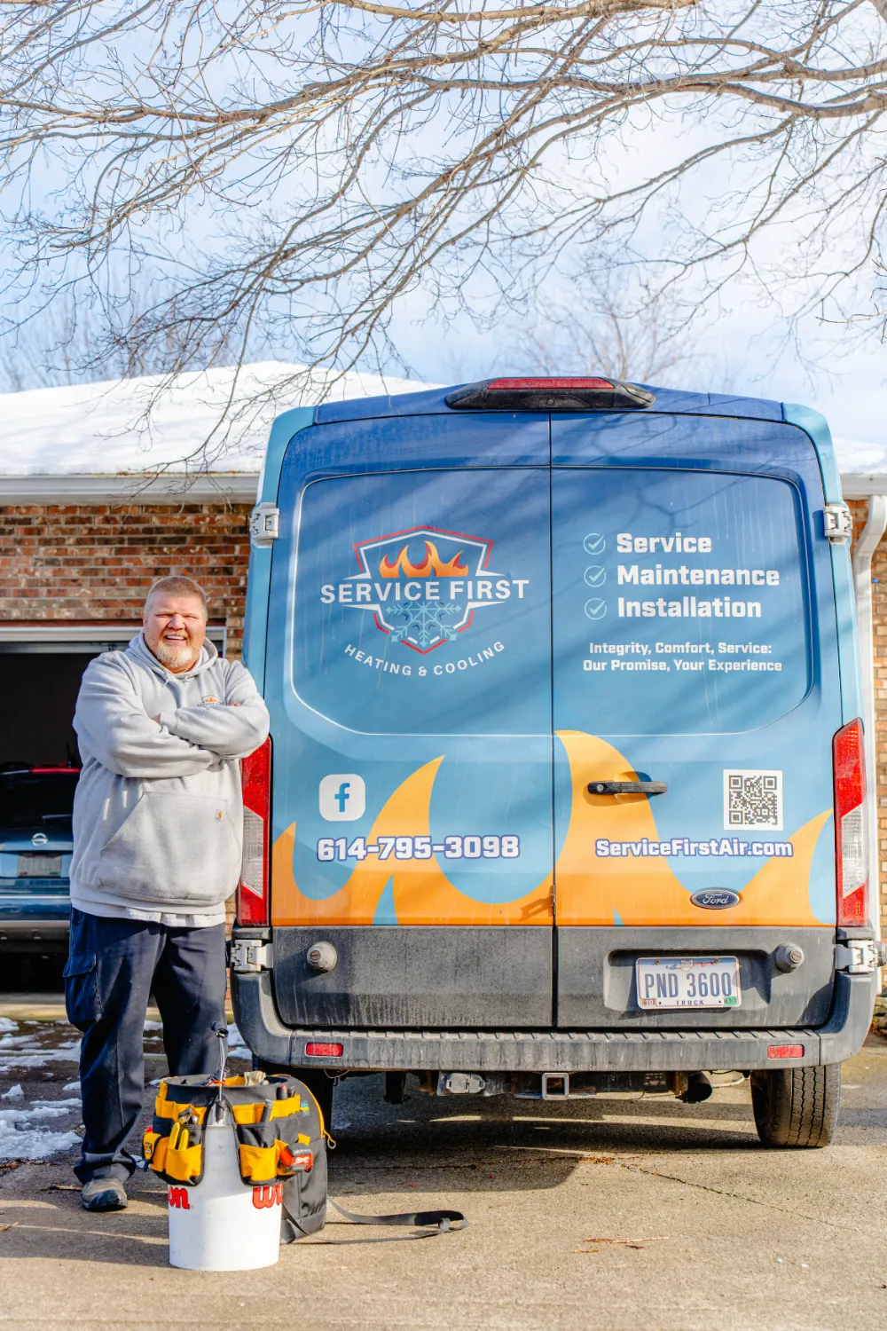 Service First HVAC contractor serving New Albany, Ohio