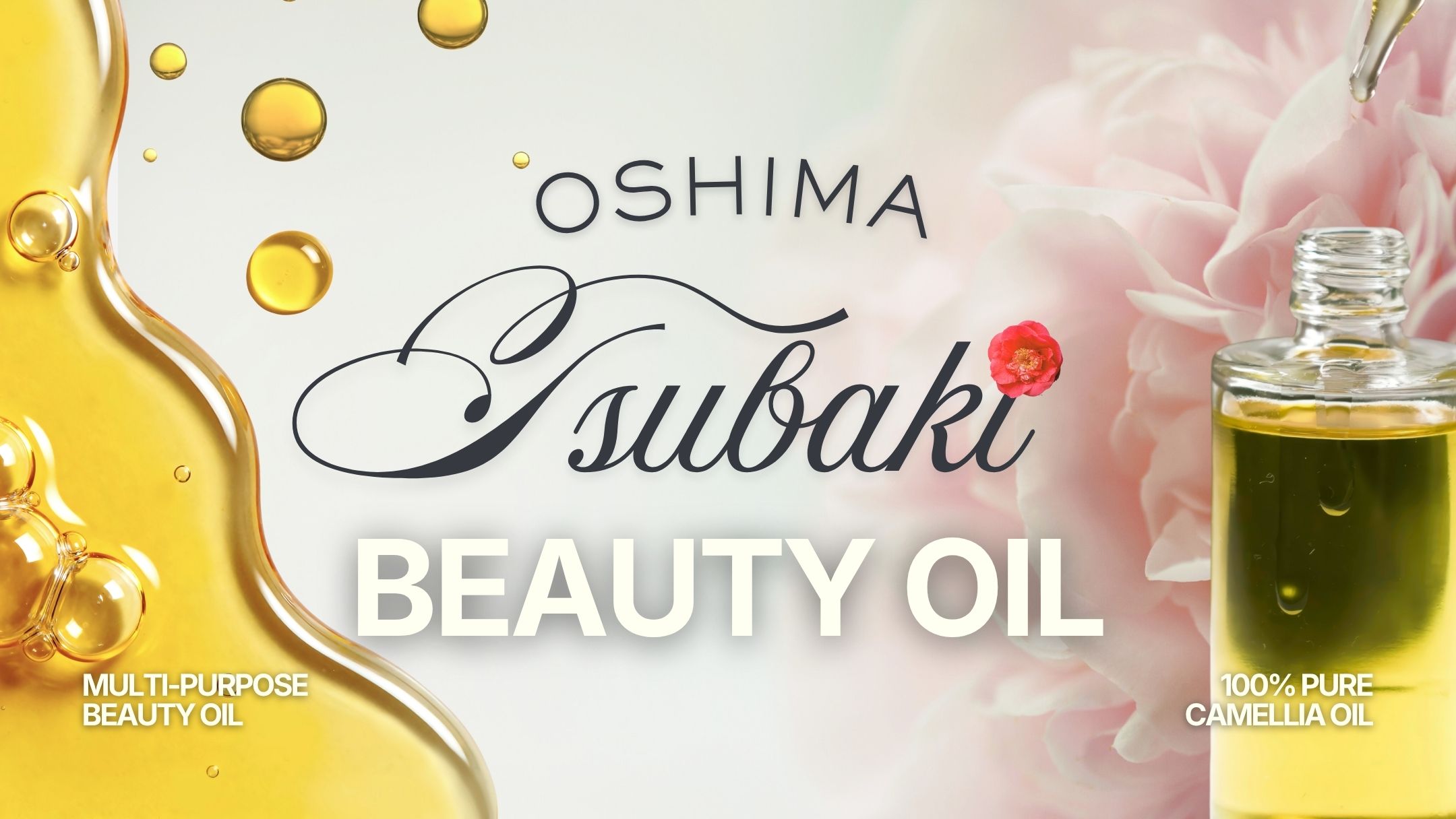 Oshima Tsubaki Hair Oil (100% pure camellia oil)