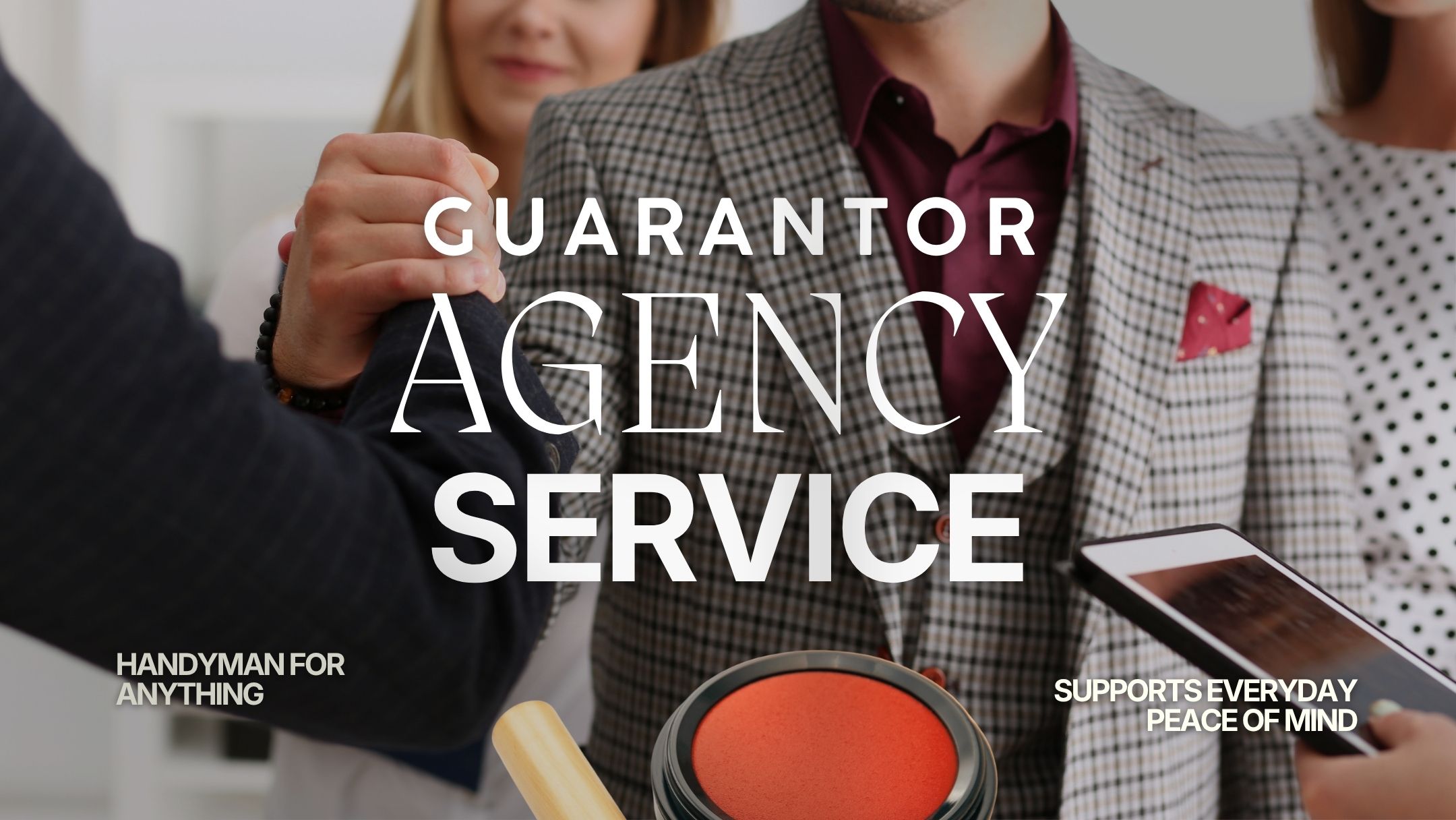 Professional guarantor service