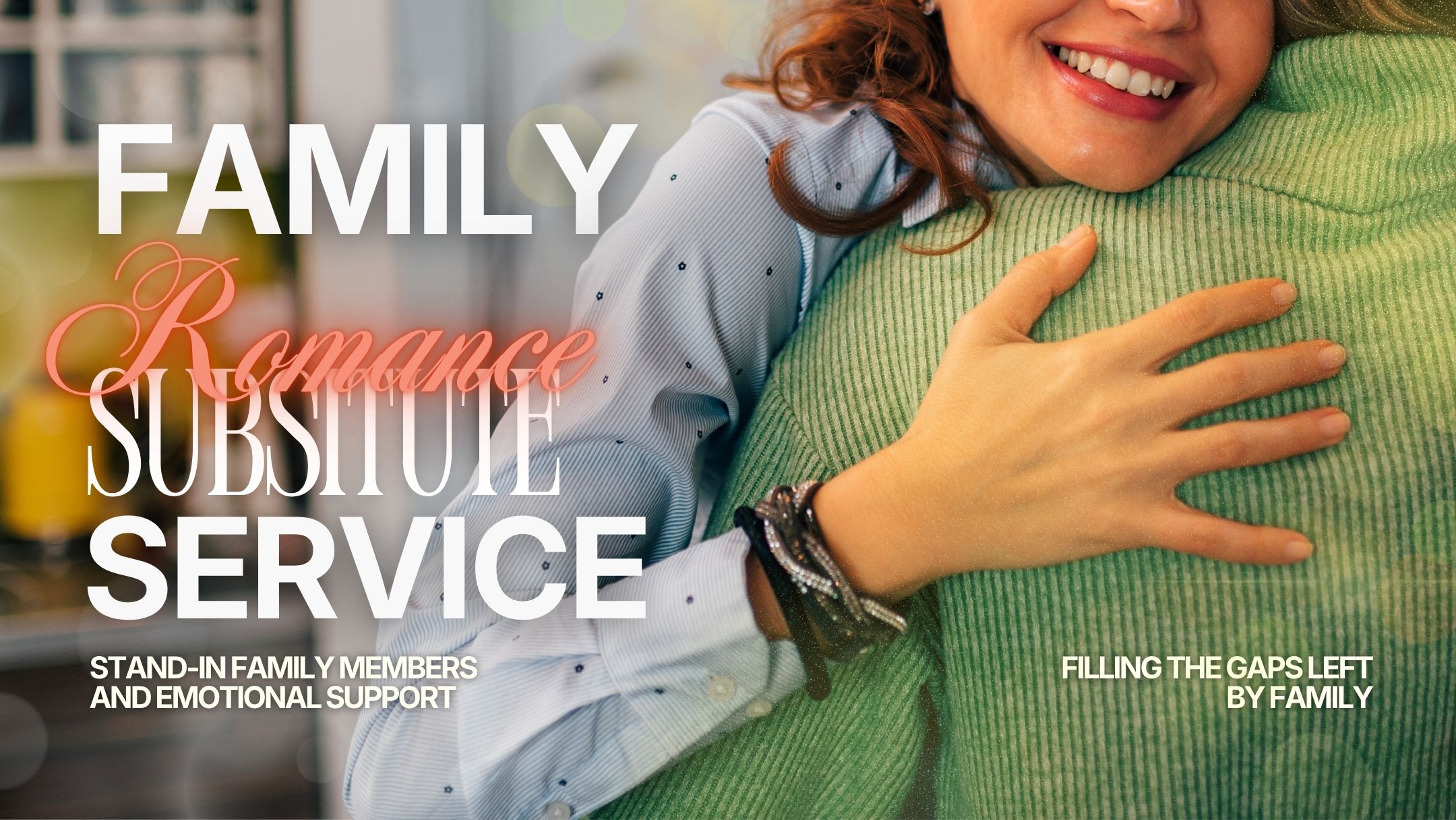 Family Romance's family-substitute or rental-family service
