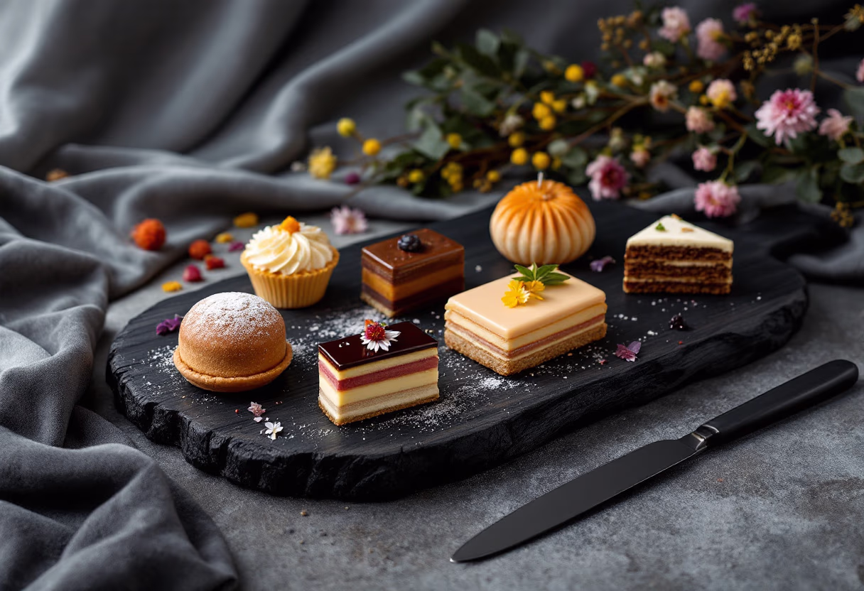 image of signature pastries for a bakery