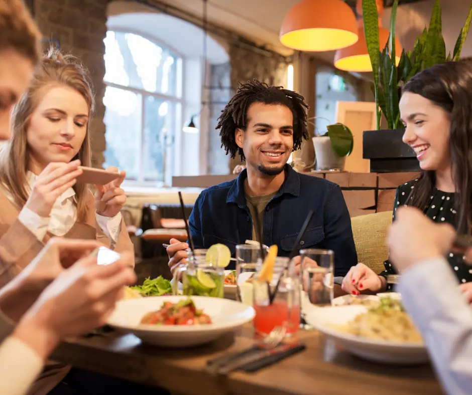 image of wedding catering display