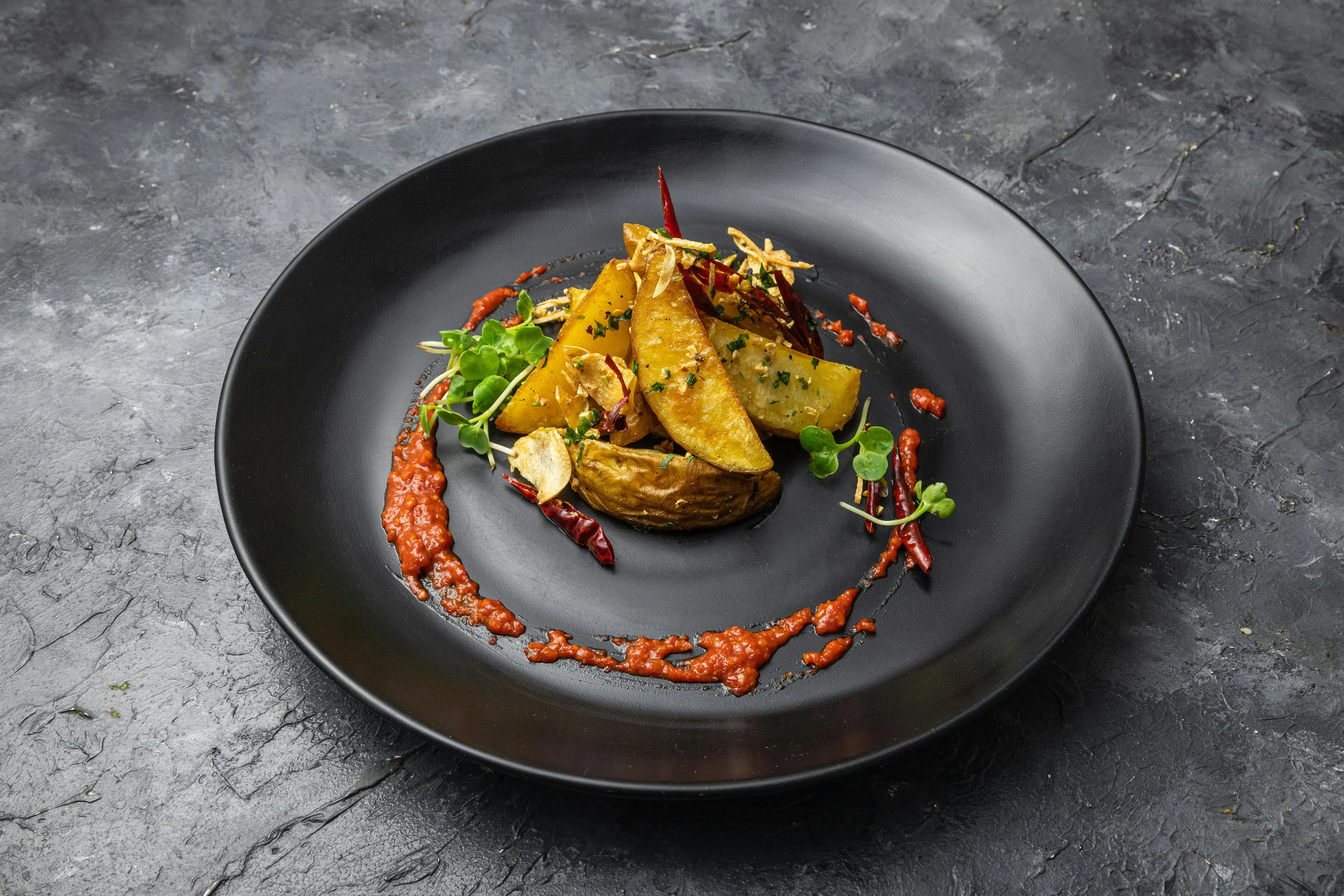 [team] image of the head chef (for a modern restaurant)