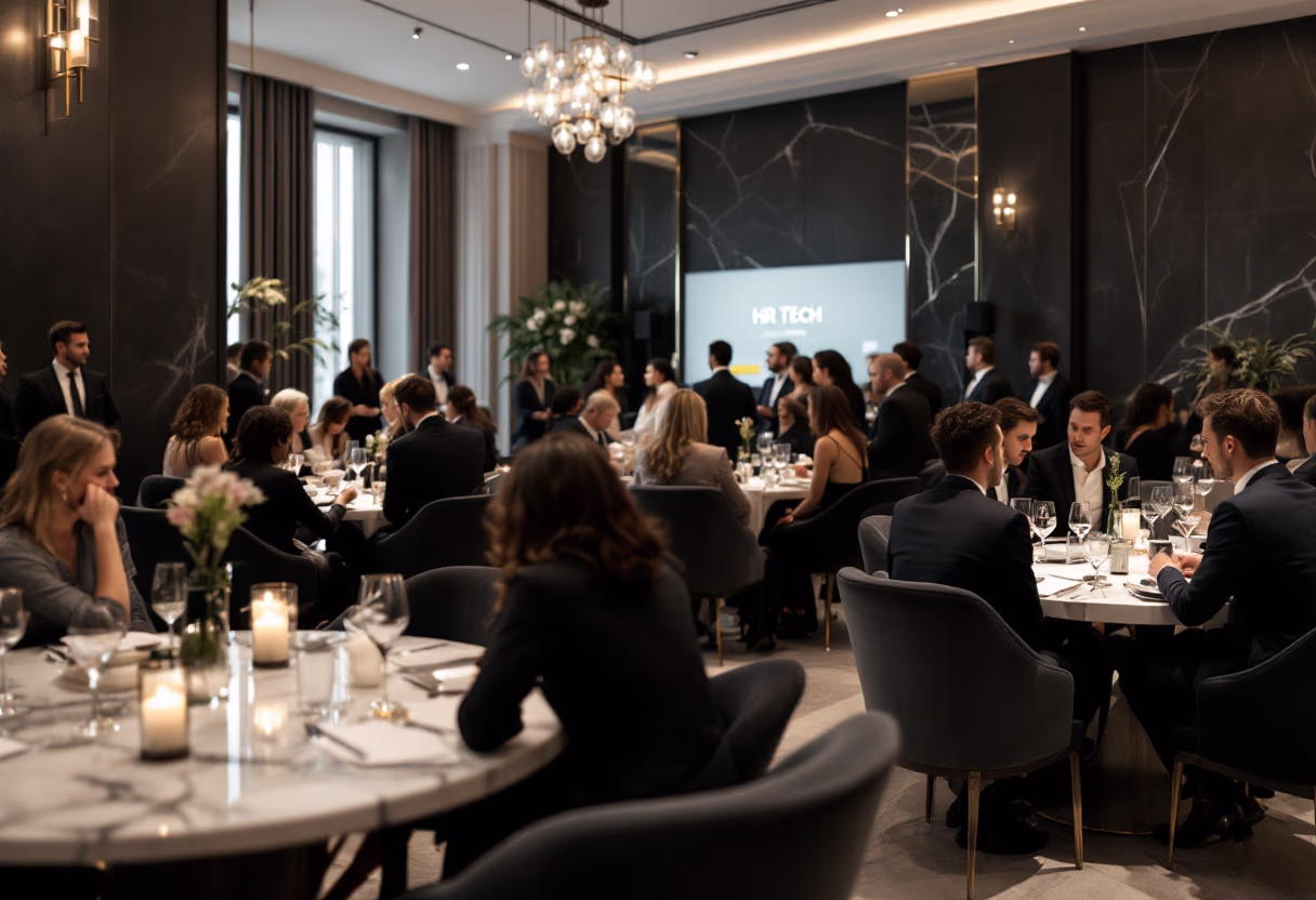 image of networking event (for a hr tech)