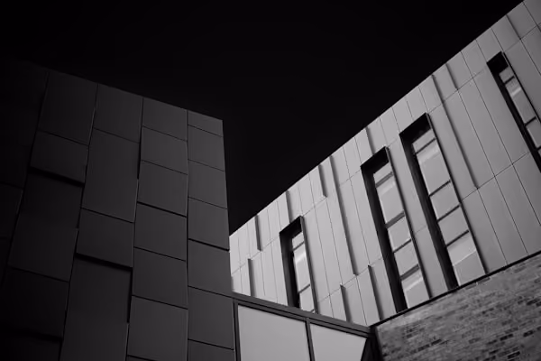 A small collection of shapes, angles and textures - Nottingham College City Hub. Designed by Sheffield-based architects, Bond Bryan, completed in 2021.