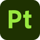 Green square icon with rounded corners showing chemical element symbol Pt for platinum.