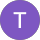 Purple circular icon with a white letter T in the center.