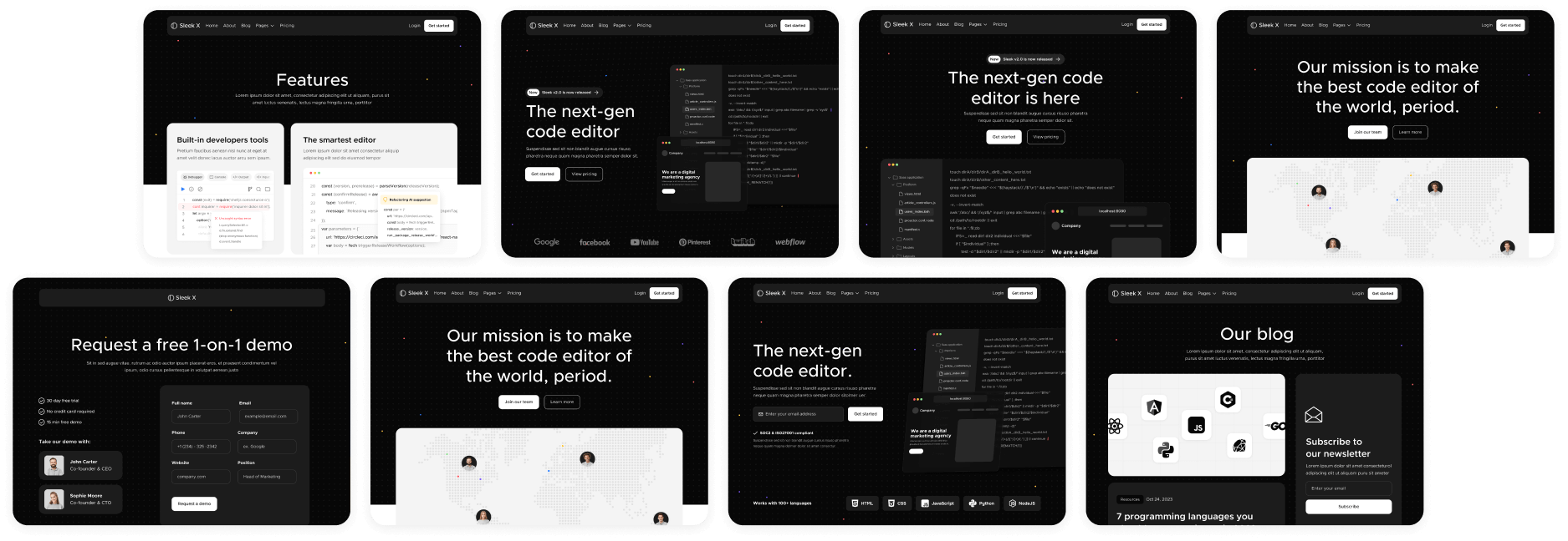 Buy Now On Webflow - Sleek X Webflow Templates