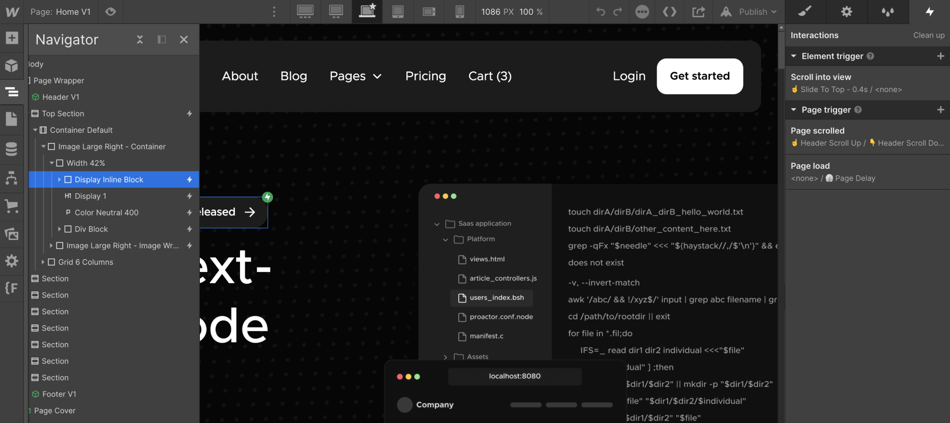 Animations - Sleek X Webflow Templates