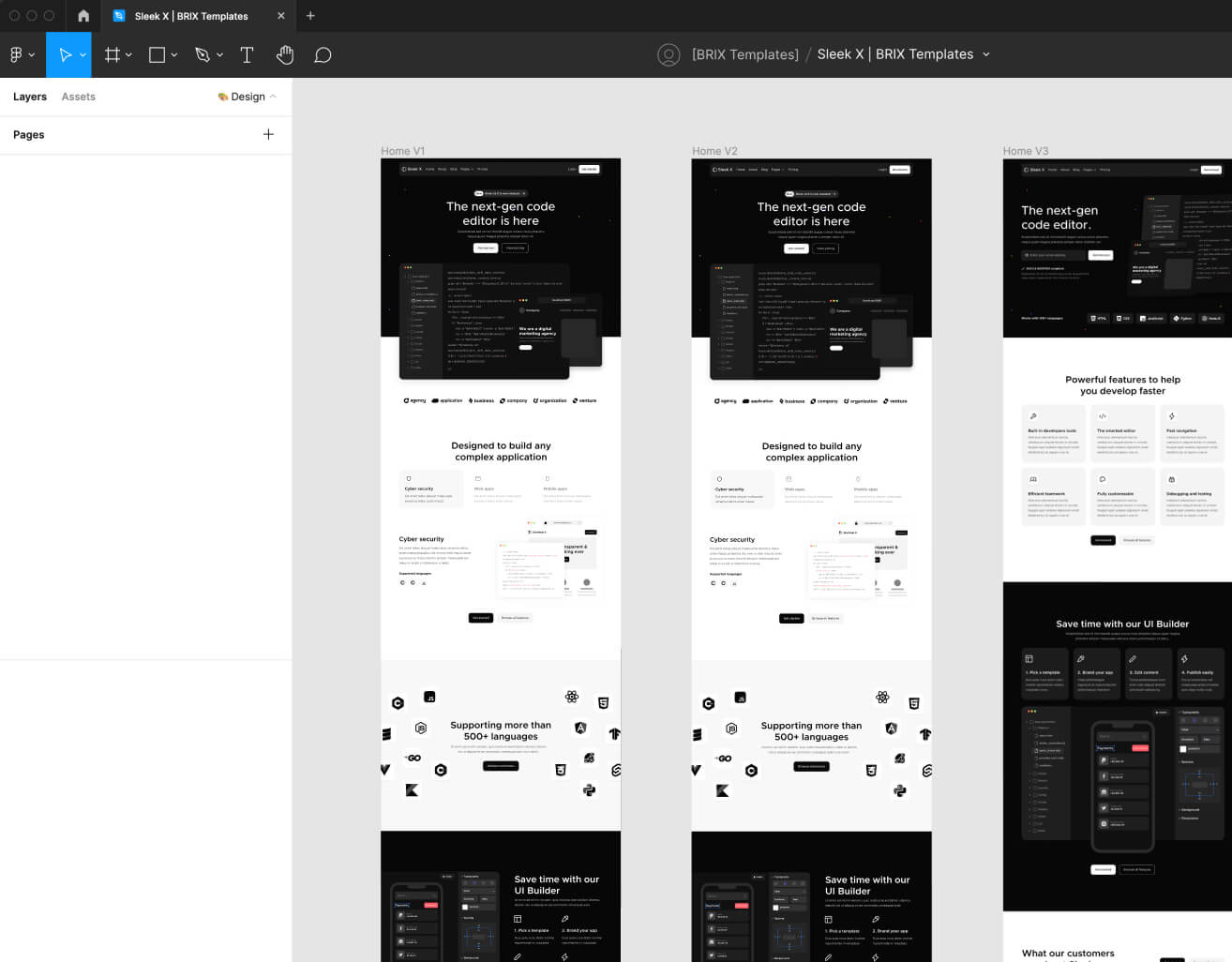 Figma File Included - Sleek X Webflow Template