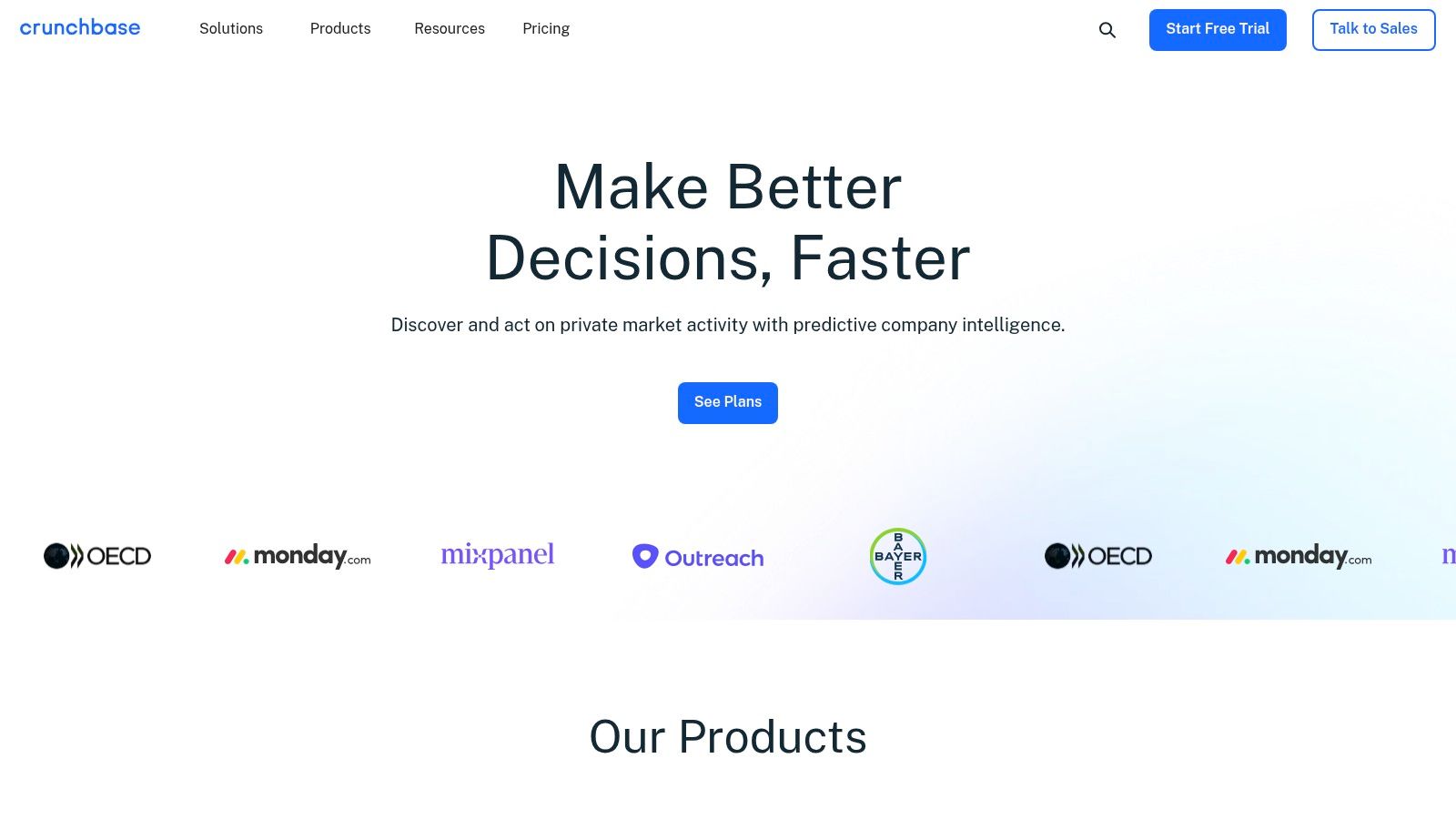 Crunchbase, Company Intelligence API