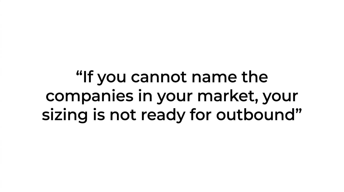 A bold quote visual featuring the line, "You cannot send a sequence to a percentage point."