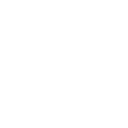 White lightning bolt icon on transparent background.