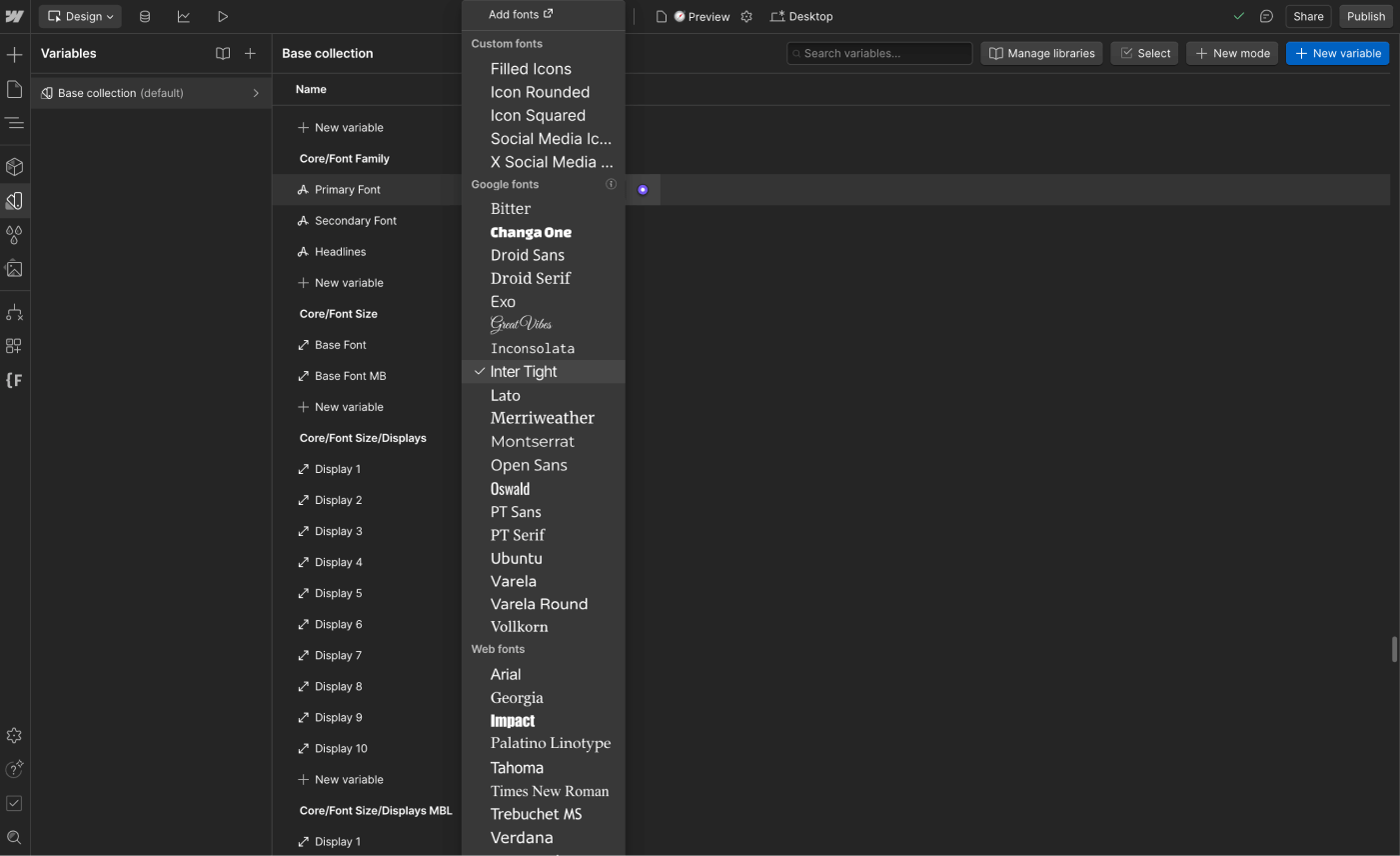 Typography - Motorflow - Webflow Template | BRIX Templates