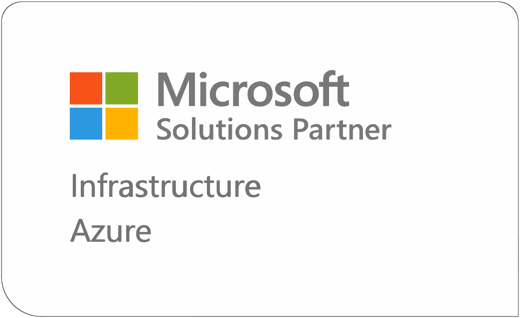 Microsoft Solutions Partner – Infrastructure