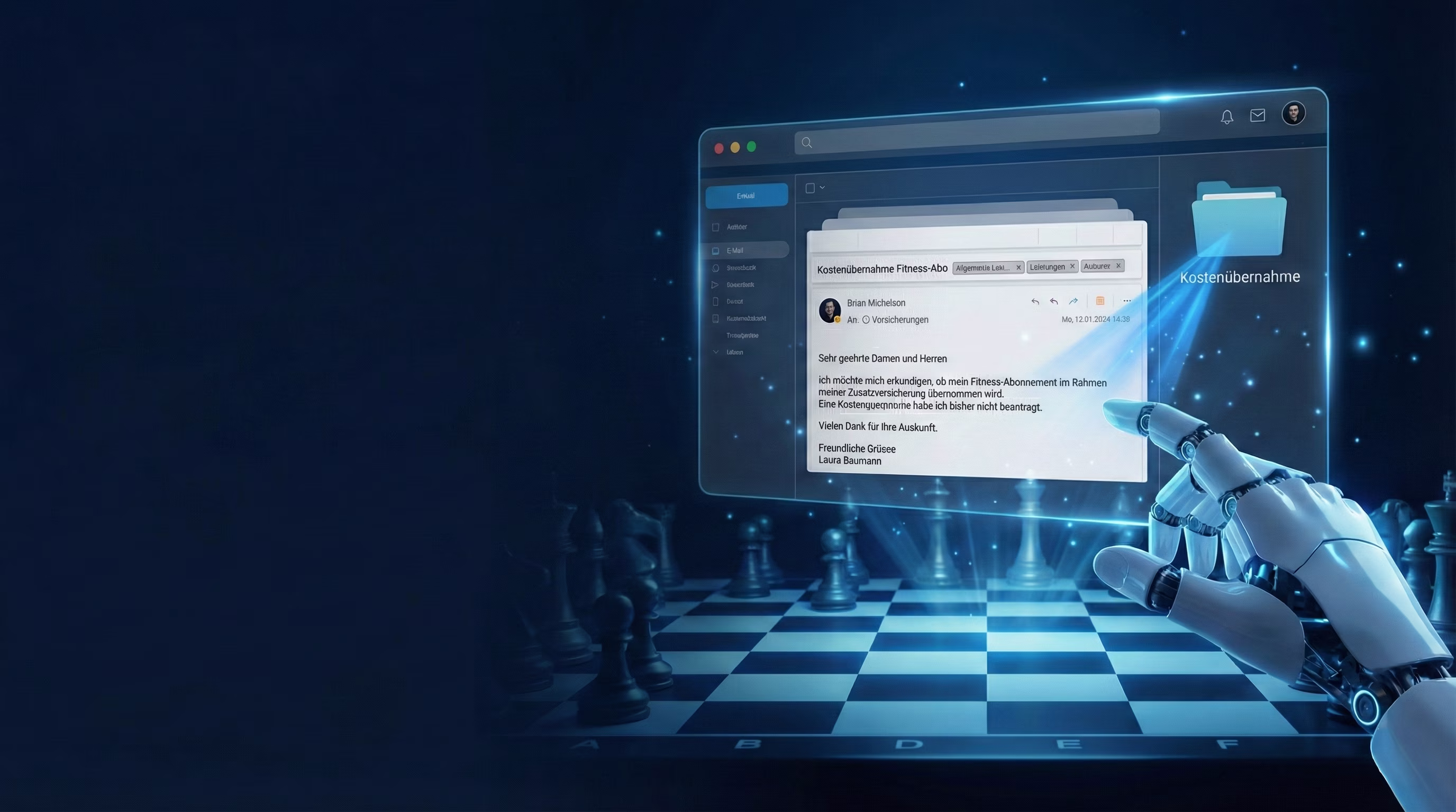 KI-gestützte E-Mail-Klassifizierung sortiert Posteingang automatisch