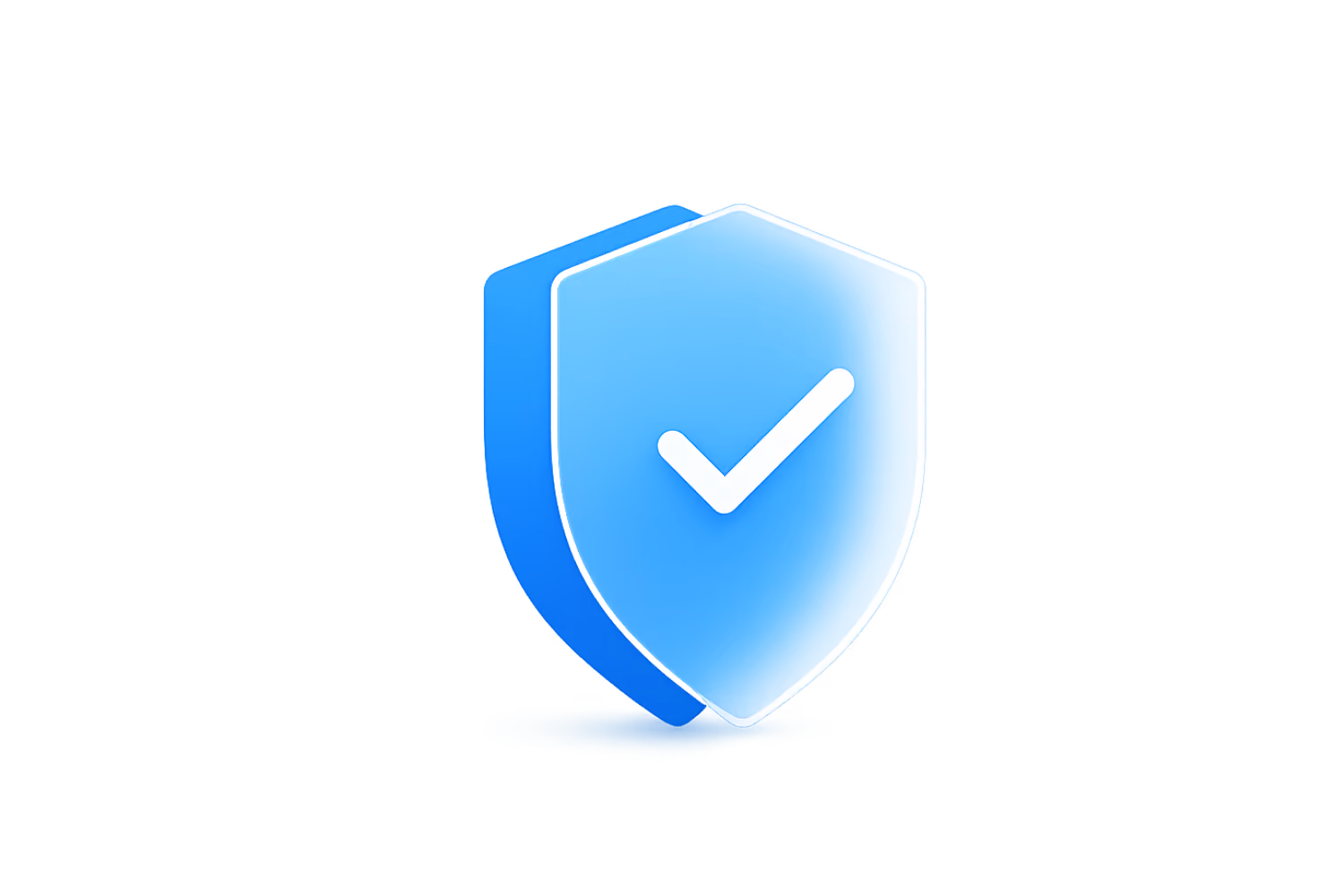 Sicherheitsschild-Icon – EU AI Act konforme KI-Nutzung