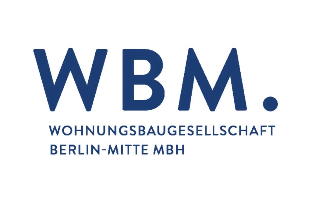 WBM Wohnungsbaugesellschaft Berlin-Mitte Logo – aithoria Referenzkunde
