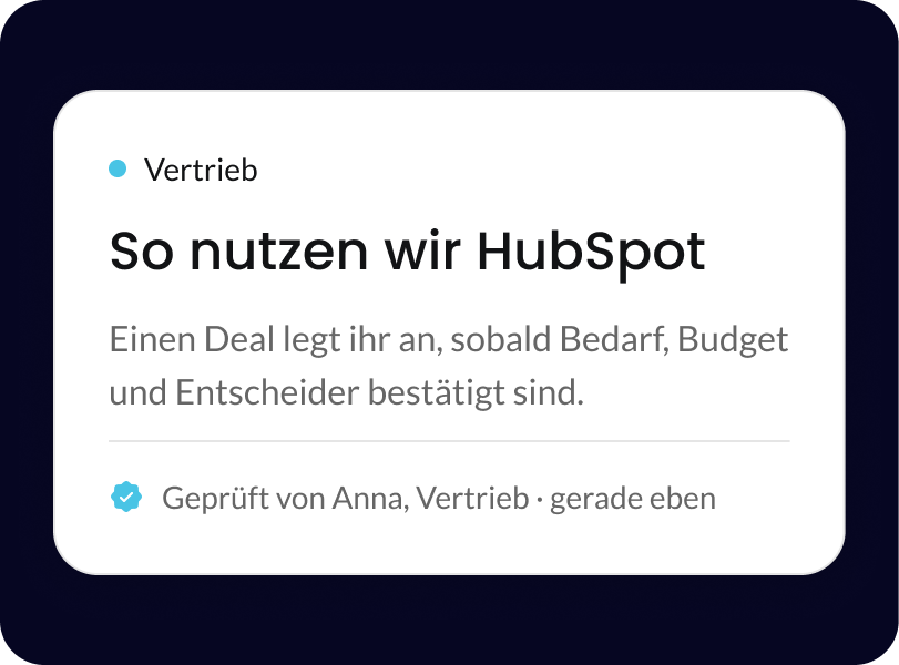 Freigegebener kenrAI-Eintrag, den verschiedene KI-Tools als Quelle nutzen