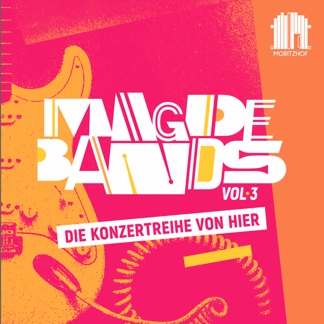 Grafikmotiv des Projekts „#MagdeBands Vol. 3“