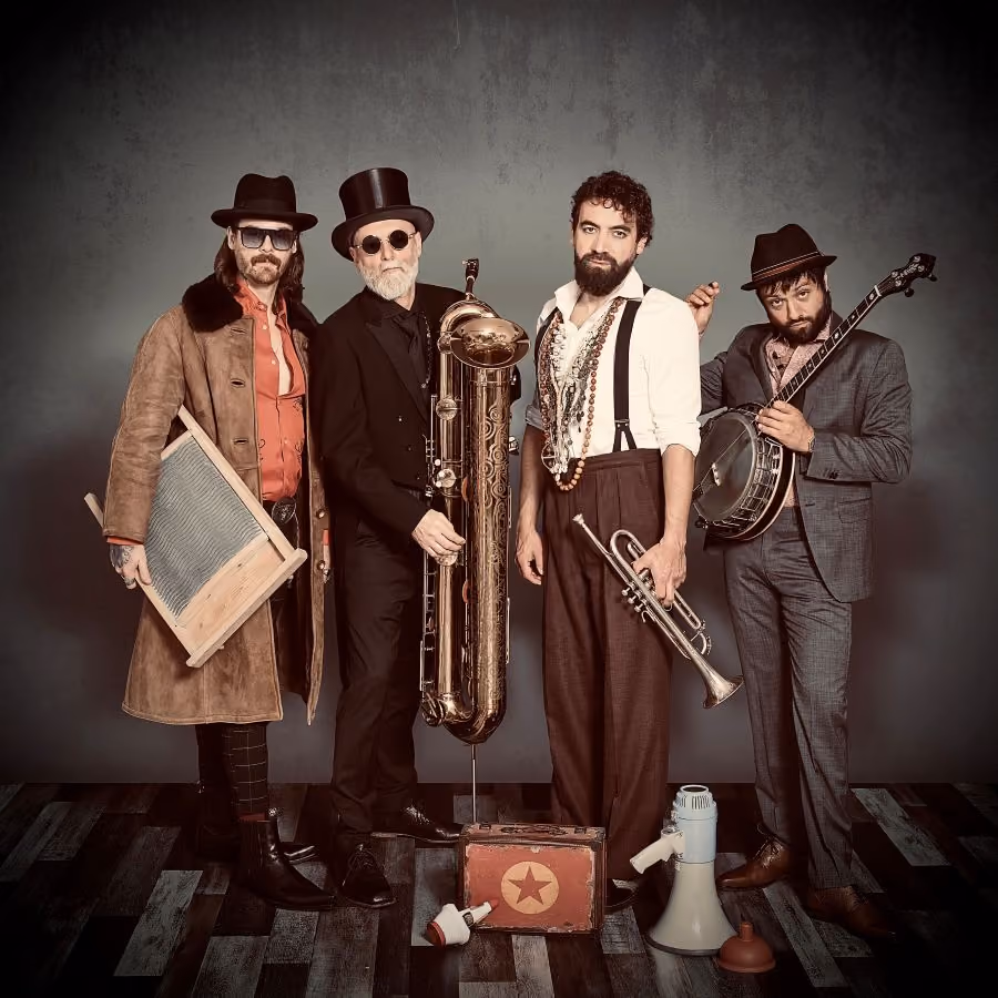 Mitglieder der Band Whiskydenker