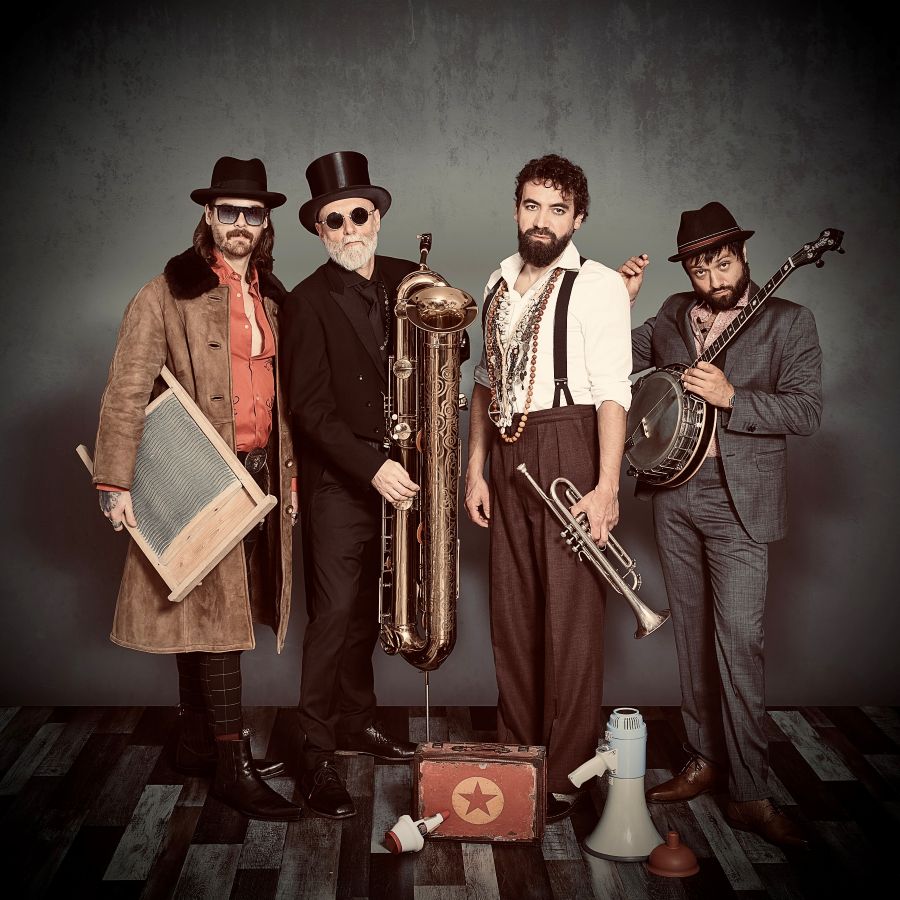 Mitglieder der Band Whiskydenker