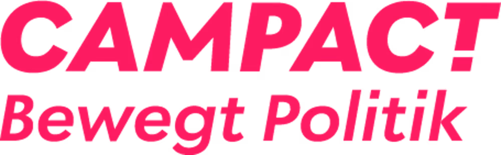Pinker Schriftzug vor weißem Hintergrund